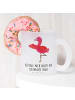 Mr. & Mrs. Panda Tasse Flamingo Yoga mit Spruch in Transparent