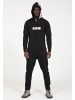 PLUS EIGHTEEN Herren Kapuzenpullover in Schwarz