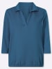 Sieh an! Poloshirt in jeansblau