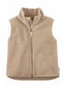 Hessnatur Wollfleece Weste in sand