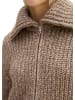 Marc O'Polo Zip-Cardigan relaxed in Dark Brown