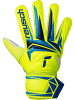 Reusch Torwarthandschuhe Attrakt Solid Junior in 2005 safe yellw/sharp blue