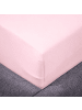 Traumschloss Comfort Jersey Spannbettlaken in puder (rosé)
