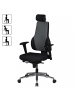FineBuy Bürostuhl "FB41697" in Schwarz /