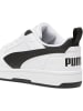 Puma Kinder Sneaker "Rebound V6 Lo Jr" in Weiß