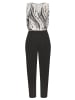 LASCANA Overall in beige-schwarz