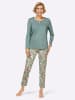 WITT WEIDEN Schlafanzug in jade-bedruckt