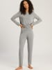 Hanro Pyjama Natural Elegance in Grey Melange