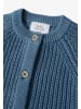 Stellou & friends Gerippter Strick-Cardigan in ocean blue