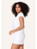 Linga Dore & shorts Top in Off white