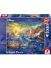 Schmidt Spiele Thomas Kinkade, Disney Kleine Meerjungfrau Arielle. 1000 Teile Puzzle