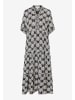 More & More Kleid in schwarz beige - 0001