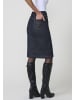 KOROSHI Jeans-Midirock in blau