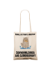 Mr. & Mrs. Panda Shopper Schwimmlehrer Leidenschaft mit Spruch in Creme