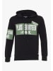 PLUS EIGHTEEN Herren Kapuzenpullover in Schwarz