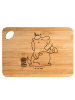 Mr. & Mrs. Panda holzschneidebrett Einhorn Näherin ohne Spruch in Braun