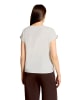 CARTOON Printshirt mit Ärmelaufschlag in Patch Cream/Beige