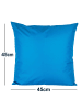 JACK Outdoor Dekokissen 45x45cm inkl. XXL Füllung in Meerblau