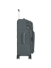 D&N Travel Line 9204 4 Rollen Trolley M 66 cm mit Dehnfalte grau
