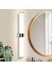 ZMH Spiegelleuchte LED in Chrom 15W 4000K Neutralweiß IP44 Badezimmerlampe L 60CM