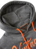 WOTEGA Kapuzenpullover WT Star in Dunkelgrau