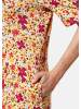 GOLDNER Elastisches Jerseykleid mit modischem Druck in bunt / geblümt