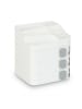 relaxdays Make Up Organizer in Weiß - (B)26 x (H)27,5 x (T)21 cm