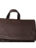 Toscanto Leder Cityrucksack Toscanto Rucksack dunkelbraun ca. 32cm