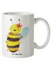 Mr. & Mrs. Panda steingut tasse Biene Happy ohne Spruch in Weiß