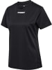 Hummel T-Shirt "Hmlmulti Pl Jersey Woman" in Schwarz