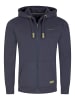 DENIMFY Sweatjacke DFLeo in Blau