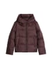 Puffer-Daunenjacke mit Kapuze regular in Black Cherry