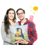 Mr. & Mrs. Panda Sofakissen Pinguin Frühling Pommes Design ohne ... in Weiß