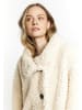 DreiMaster Damen Mantel in Wollweiss