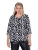 Ulla Popken Shirt in schwarz