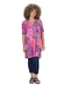 Ulla Popken Longshirt in kräftiges pink