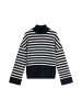 Marc O'Polo Gestreiftes Sweatshirt relaxed in Dark Blue