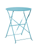 Beliani 3-tlg Bistro Set FIORI in Blau