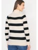 Cecil Gestreifter Pullover in Blau
