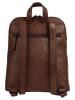 Sansibar Rucksack echt Leder in cognac