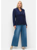 sheego Blazer in tiefblau