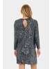 SAINT TROPEZ Bluse langarm ReyanaSZ Gerade Passform in Grey Iron