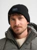 Petrol Industries Gerippte Beanie mit Patch Irontrail in Schwarz