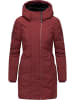 ragwear Steppmantel Pevilla YOUMODO in Wine Red