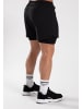 Gorilla Wear Cortez 2-In-1 Shorts - Schwarz