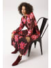 Aniston CASUAL Maxikleid in dunkelbordeaux-rosa-orange-rot-lila-rosé