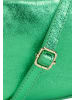 faina Damen Handtasche in Laminat grün