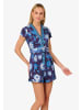 Adrianna Papell Jumpsuit Printed Romper in Blue Multi