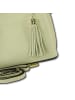 Florence Florence Umhängetasche, Handtasche Leder beige ca. 30cm