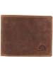 Greenburry Geldbörse Leder 12 cm in brown